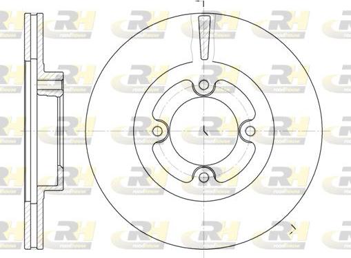 Roadhouse 6406.10 - Bremžu diski autospares.lv