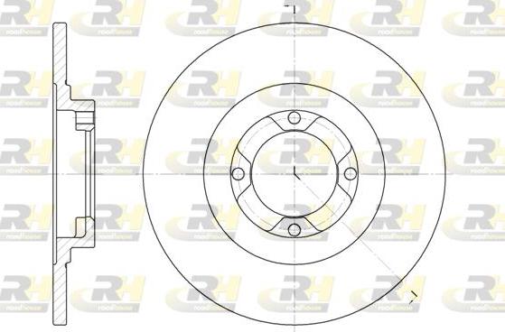 Roadhouse 6400.00 - Bremžu diski www.autospares.lv