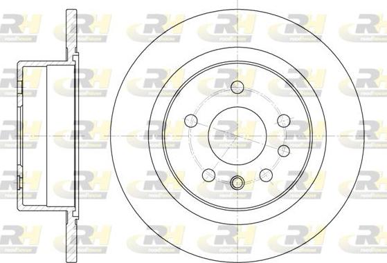 Roadhouse 6488.00 - Bremžu diski autospares.lv