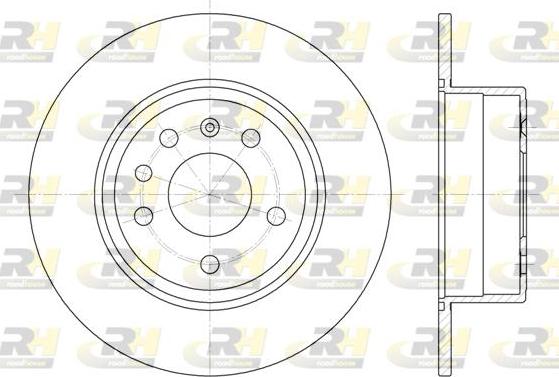 Roadhouse 6487.00 - Bremžu diski autospares.lv