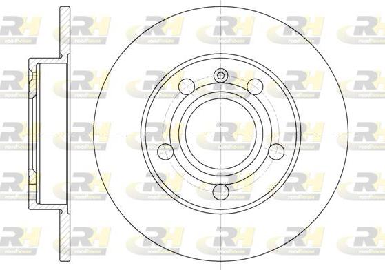 Roadhouse 6429.00 - Тормозной диск www.autospares.lv