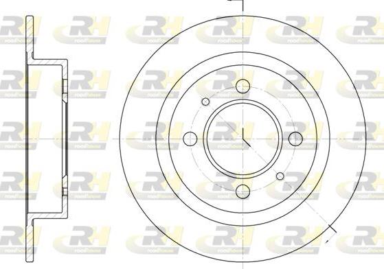 Roadhouse 6424.00 - Bremžu diski autospares.lv