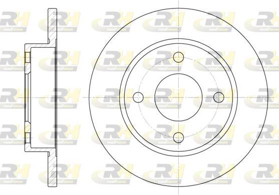 Roadhouse 6427.00 - Bremžu diski autospares.lv