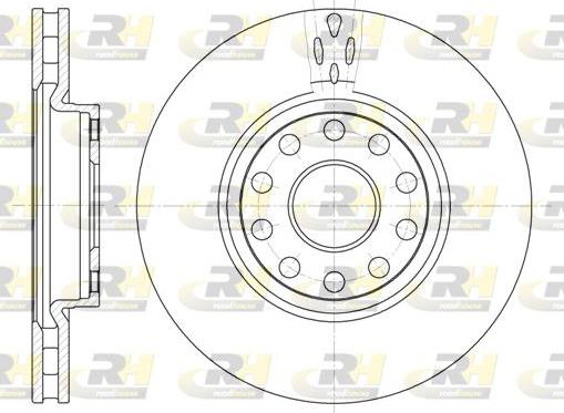 Roadhouse 6479.10 - Bremžu diski autospares.lv