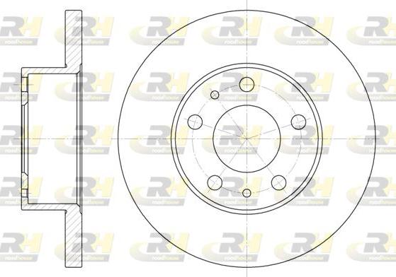 Roadhouse 6473.00 - Bremžu diski autospares.lv