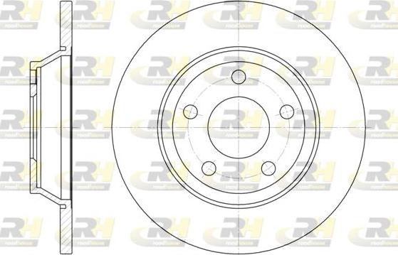 Roadhouse 6472.00 - Bremžu diski www.autospares.lv