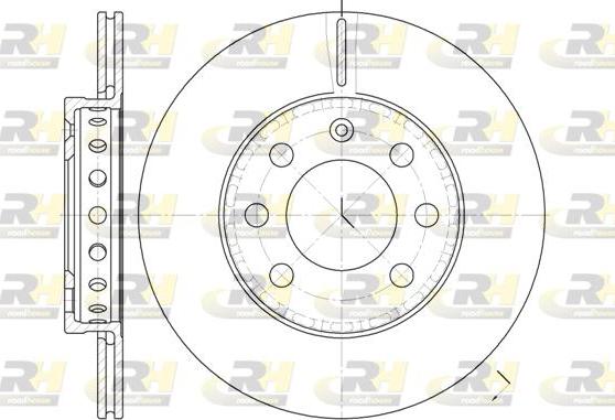 Roadhouse 6595.00 - Bremžu diski autospares.lv