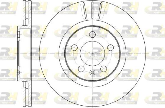 Roadhouse 6546.10 - Bremžu diski autospares.lv