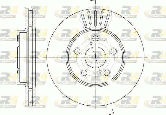 Roadhouse 6542.10 - Bremžu diski autospares.lv