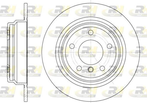 Roadhouse 6554.00 - Bremžu diski autospares.lv