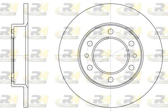 Roadhouse 6505.00 - Bremžu diski www.autospares.lv