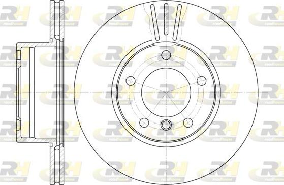 Roadhouse 6514.10 - Тормозной диск www.autospares.lv