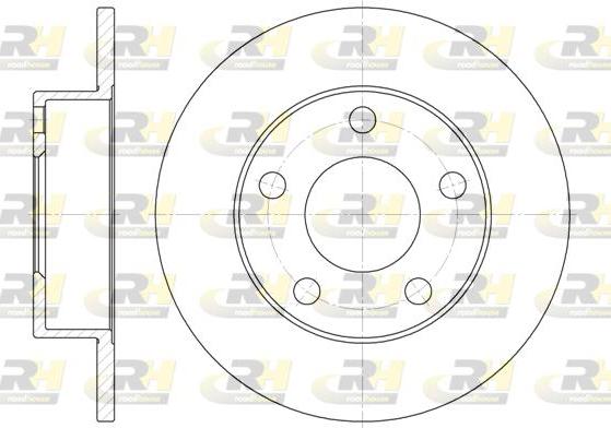 Roadhouse 6513.00 - Bremžu diski www.autospares.lv