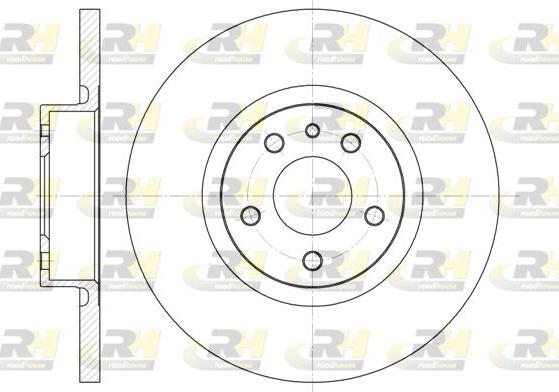 Roadhouse 6512.00 - Bremžu diski www.autospares.lv