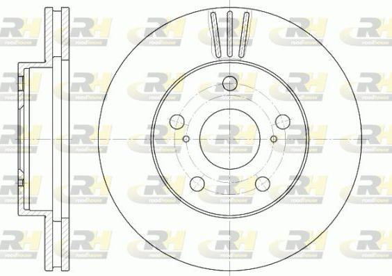 Roadhouse 6580.10 - Bremžu diski autospares.lv