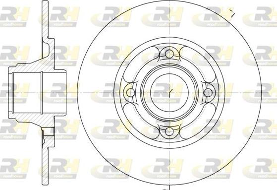 Roadhouse 6537.00 - Bremžu diski autospares.lv