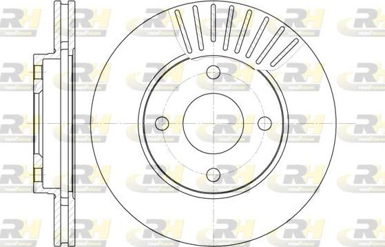 Roadhouse 6575.10 - Bremžu diski autospares.lv