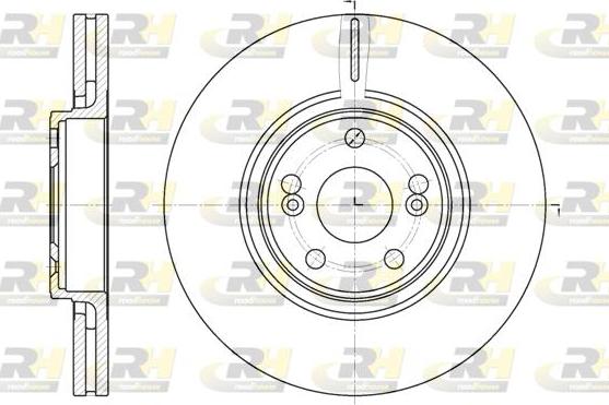 Roadhouse 6694.10 - Bremžu diski autospares.lv