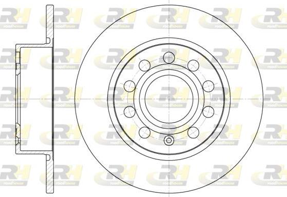 Roadhouse 6649.00 - Bremžu diski autospares.lv