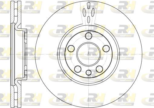 Roadhouse 6658.10 - Bremžu diski autospares.lv