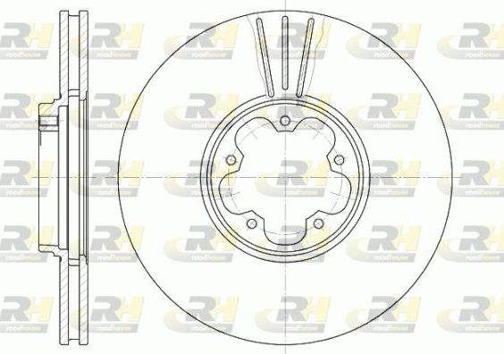 Roadhouse 6608.10 - Bremžu diski www.autospares.lv