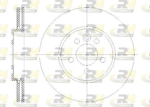 Roadhouse 6614.10 - Bremžu diski autospares.lv