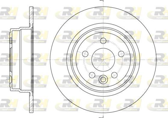 Roadhouse 6615.00 - Bremžu diski autospares.lv