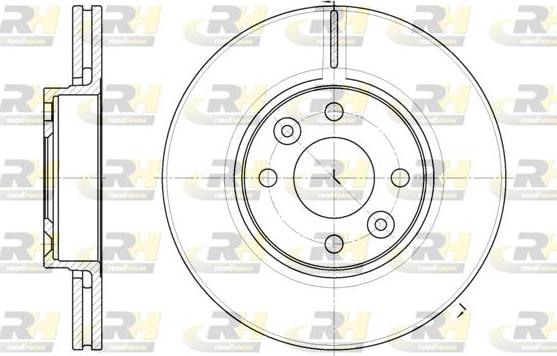 Roadhouse 6683.10 - Bremžu diski www.autospares.lv