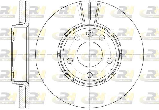 Roadhouse 6682.10 - Bremžu diski autospares.lv