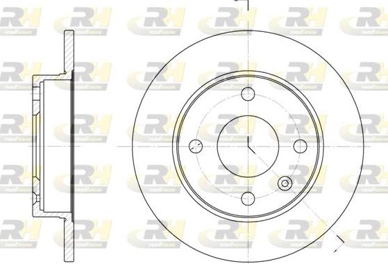 Roadhouse 6094.00 - Bremžu diski www.autospares.lv