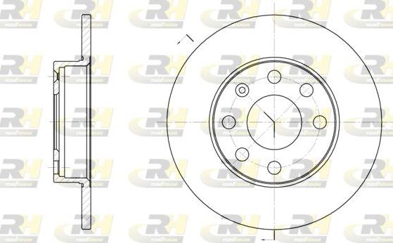 Roadhouse 6057.00 - Bremžu diski autospares.lv