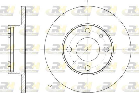 Roadhouse 6030.00 - Тормозной диск www.autospares.lv