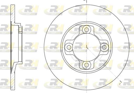 Roadhouse 6031.00 - Bremžu diski www.autospares.lv