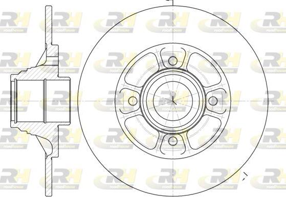 Roadhouse 6075.00 - Bremžu diski autospares.lv