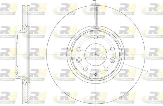 Roadhouse 61949.10 - Bremžu diski autospares.lv