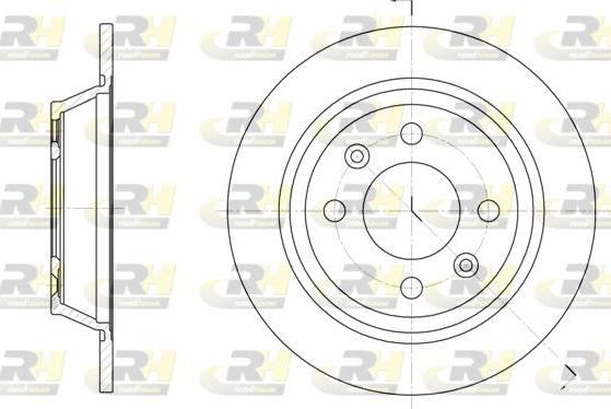 Roadhouse 6195.00 - Bremžu diski www.autospares.lv