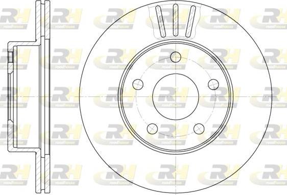 Roadhouse 61932.10 - Brake Disc www.autospares.lv