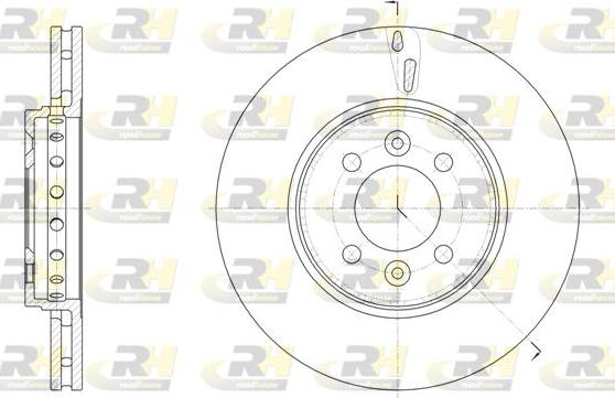 Roadhouse 61499.10 - Bremžu diski www.autospares.lv