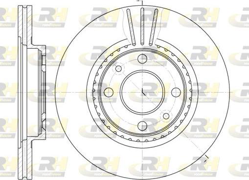 Roadhouse 6144.10 - Bremžu diski www.autospares.lv