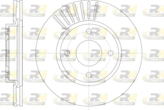 Roadhouse 61410.10 - Bremžu diski www.autospares.lv