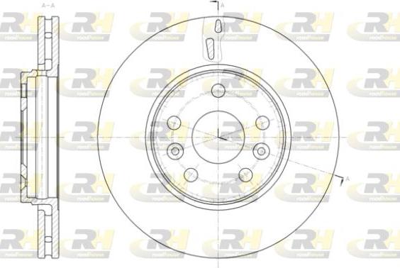 Roadhouse 61411.10 - Bremžu diski www.autospares.lv