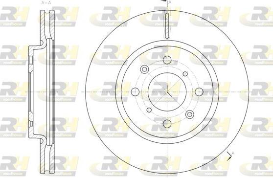 Roadhouse 61481.10 - Bremžu diski autospares.lv