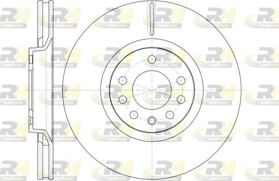 Roadhouse 61488.10 - Bremžu diski autospares.lv