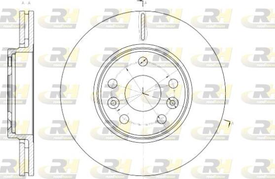 Roadhouse 61430.10 - Bremžu diski www.autospares.lv