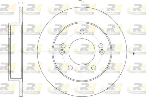 Roadhouse 61432.00 - Bremžu diski autospares.lv