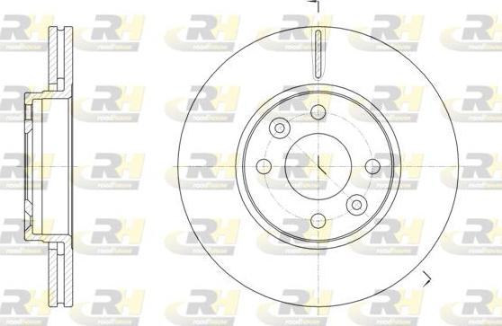 Roadhouse 61474.10 - Bremžu diski www.autospares.lv