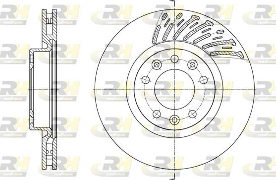 Roadhouse 61556.10 - Bremžu diski autospares.lv