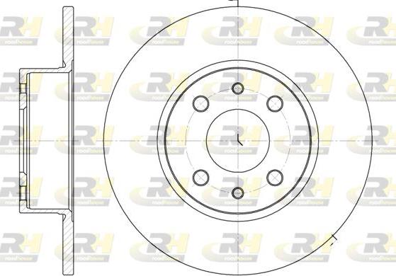 Roadhouse 6150.00 - Bremžu diski www.autospares.lv