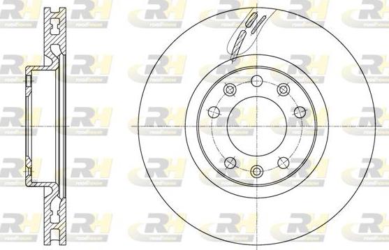 Roadhouse 61583.10 - Bremžu diski autospares.lv