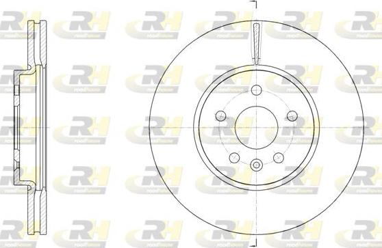 Roadhouse 61534.10 - Bremžu diski autospares.lv